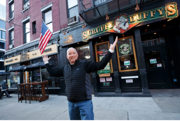 Patrick Hughes NY bars sold for bitcoin