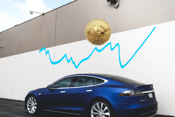 Tesla bitcoin all time high